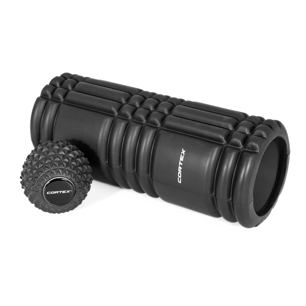 Cortex GridSoft EPP Foam Roller & Massage Ball Set (33cm)