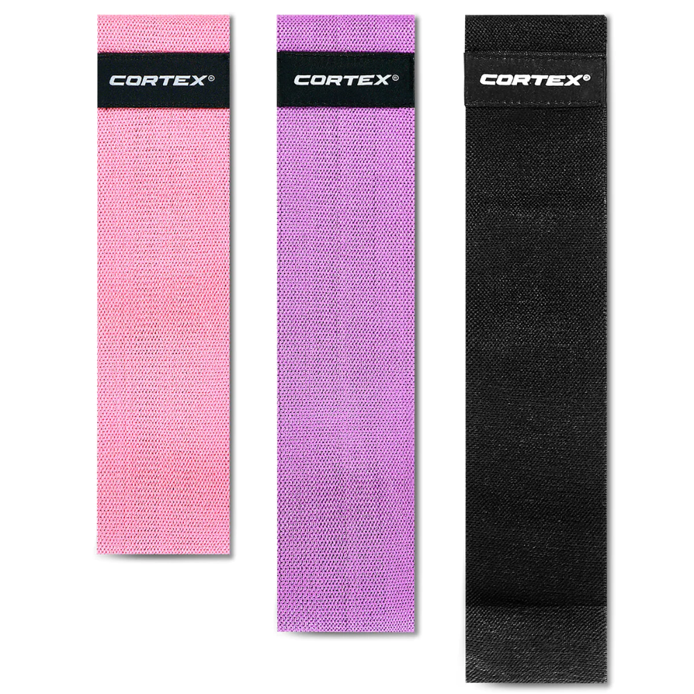 RBD01 Cortex FibraBands 3 Pack Micro Flat Resistance Bands (82mm)