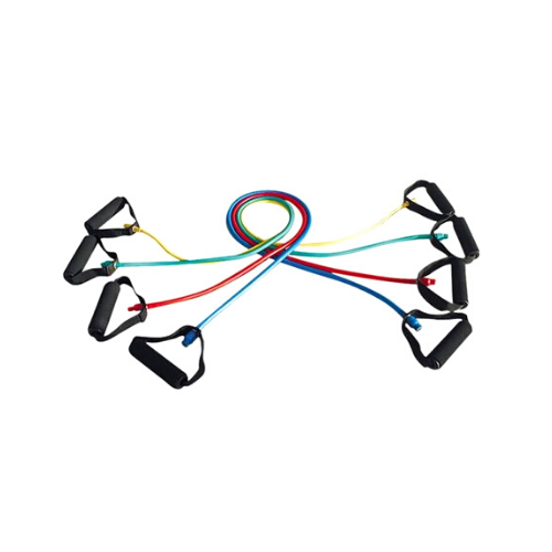 Resistance Training Tube With Soft Handles