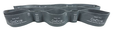CanDo Multi Grip Exerciser 9 Loop Band (Latex Free)