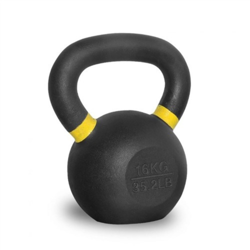 Black Cast Iron Kettlebell