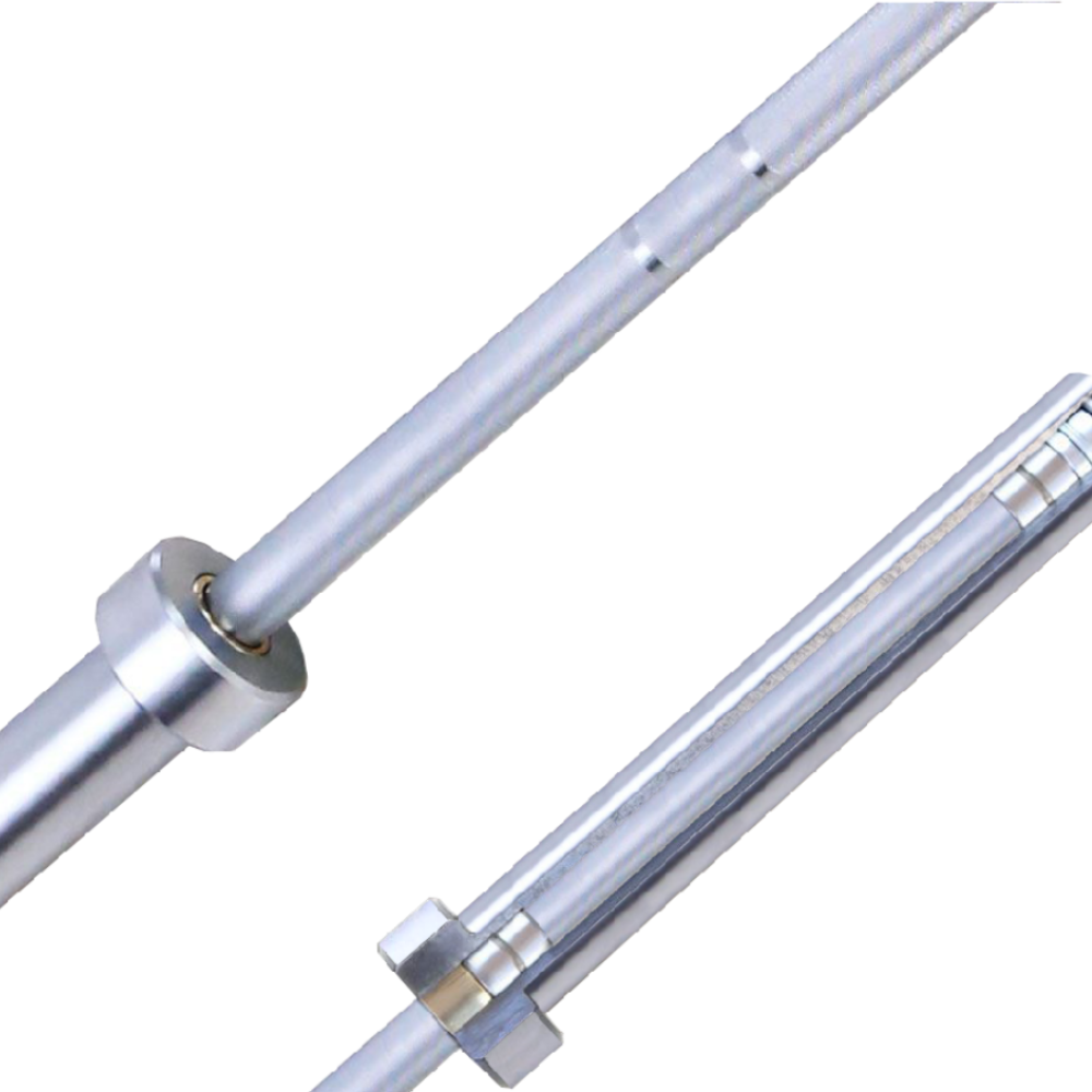 Morgan 15kg Women’s Harden Chrome Olympic Barbell – 550kg Max Capacity