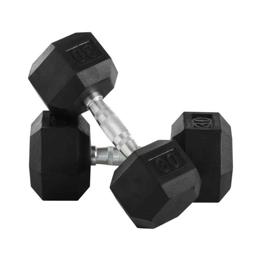 Proform Weider Rubber Hex 80kg Dumbbell Kit