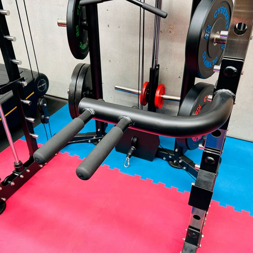 CyberFit C80 Multi Functional Smith Machine Half Rack