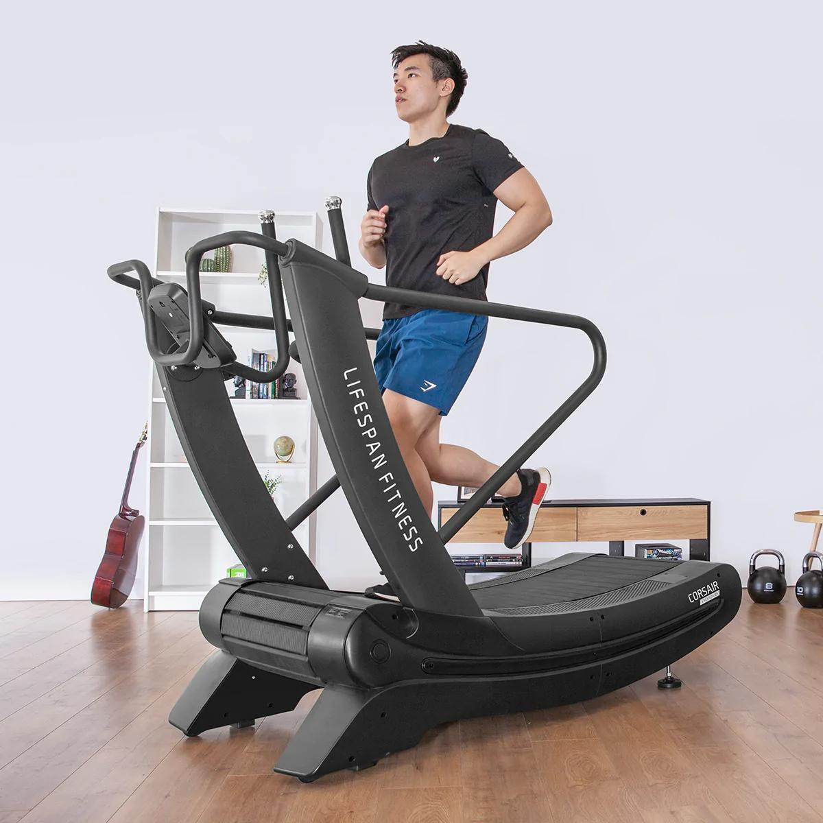 Lifespan Corsair Freerun 105 Curved Manual Treadmill